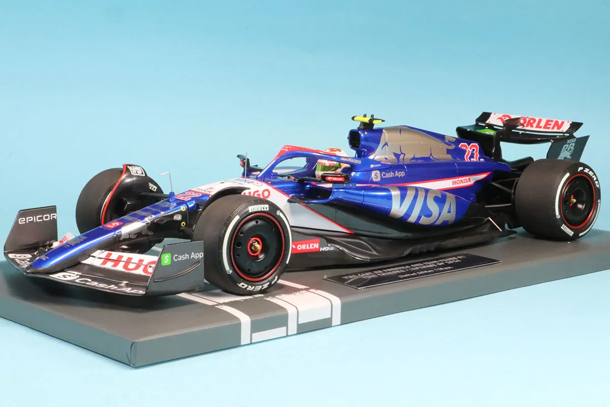 ミニチャンプス1/18 2021 ランドノリス F1 ガルフGluf