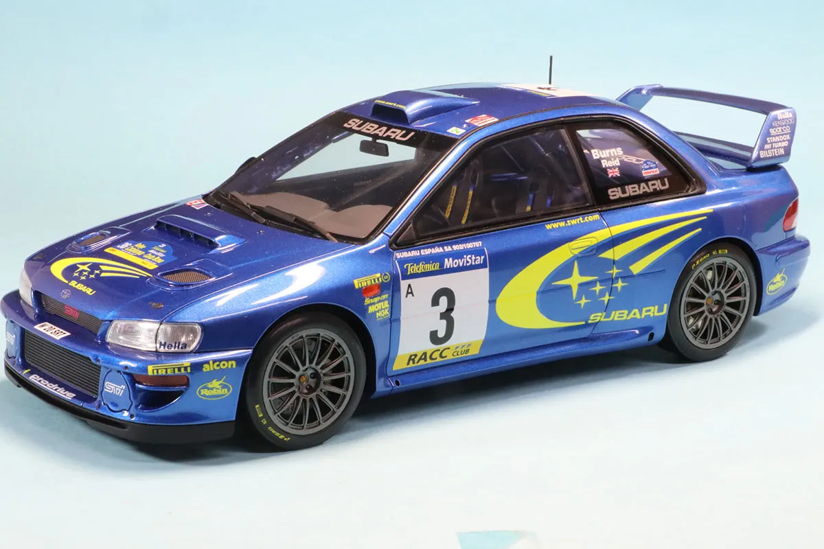 オットーモビル 1/18 スバル インプレッサ S6 WRC カタルーニャ ラリー