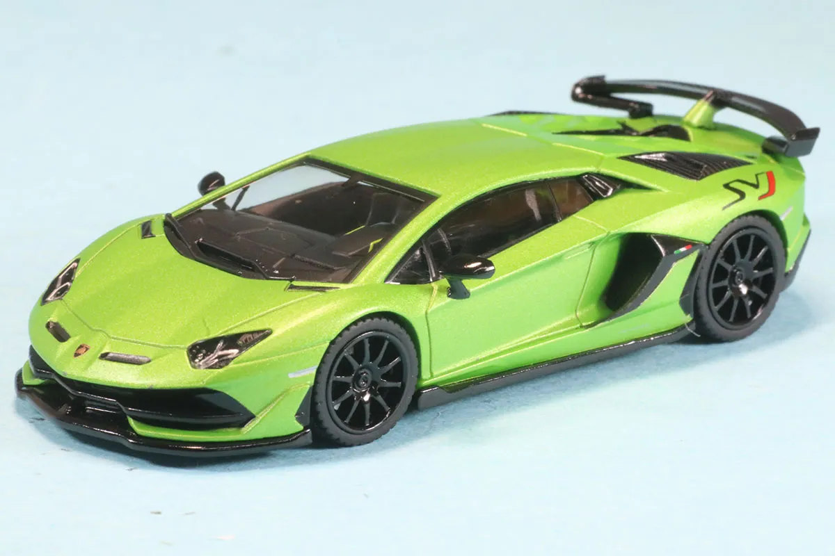 HUNG HING TOYS 1/64 ランボルギーニ アヴェンタドール SVJ グリーン