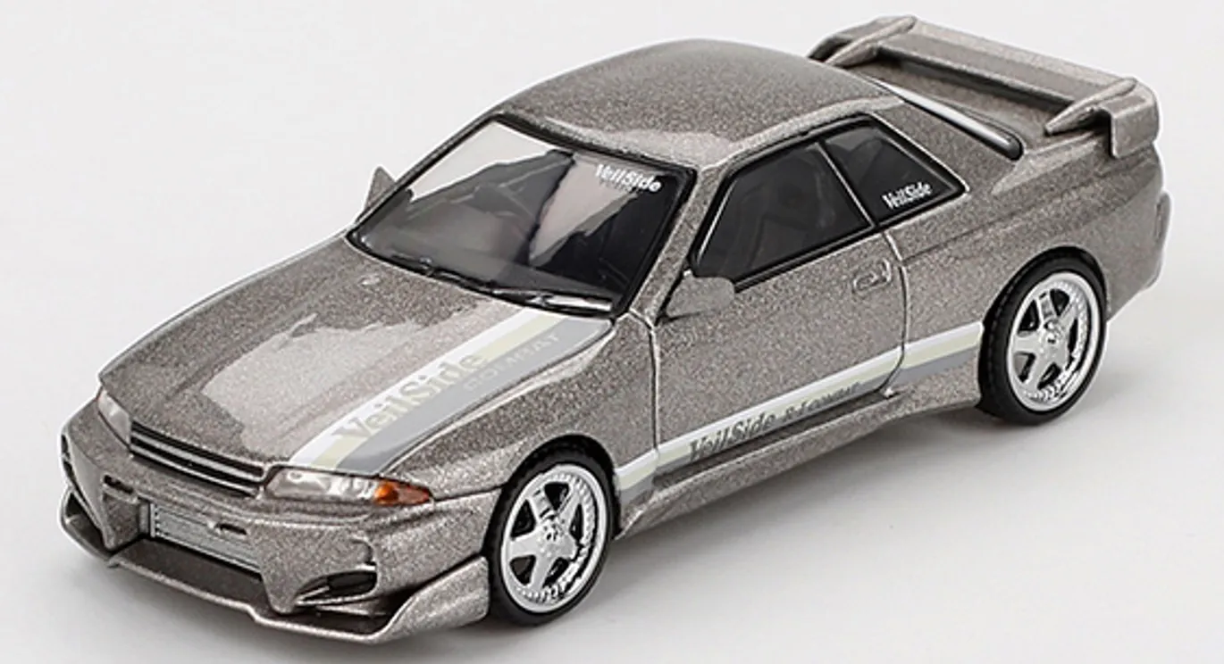 予約 MINI-GT 1/64 ニッサン スカイライン GT-R R32 Veilside