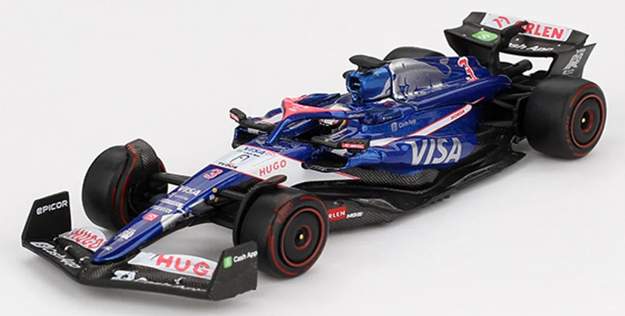 予約] MINI-GT 1/64 ビザ キャッシュ アップ VCARB 01 2024 No.3