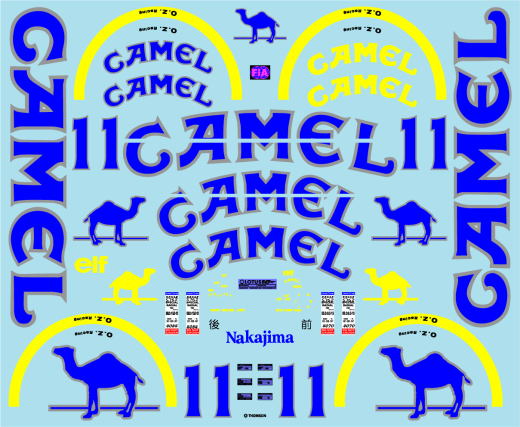 ミュージアムコレクション 1/12 ロータス 99T モナコ/デトロイト