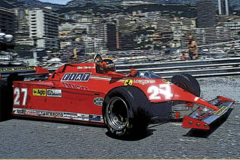 タメオ 1/43 メタルキット フェラーリ 126CK モナコGP 1981 Winner G