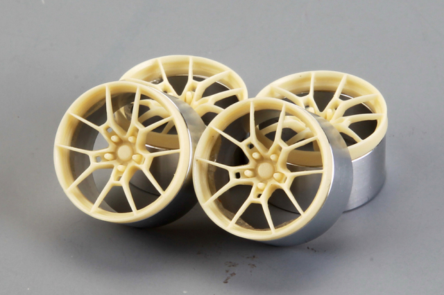 ホビーデザイン 1/24 16インチ SSR フォーミュラー メッシュ ホイール