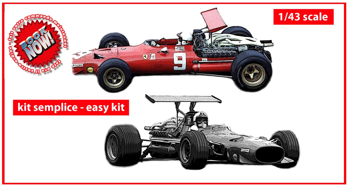 タメオ 1/43 メタルキット フェラーリ 312 F1-68 カナダGP 1968 C