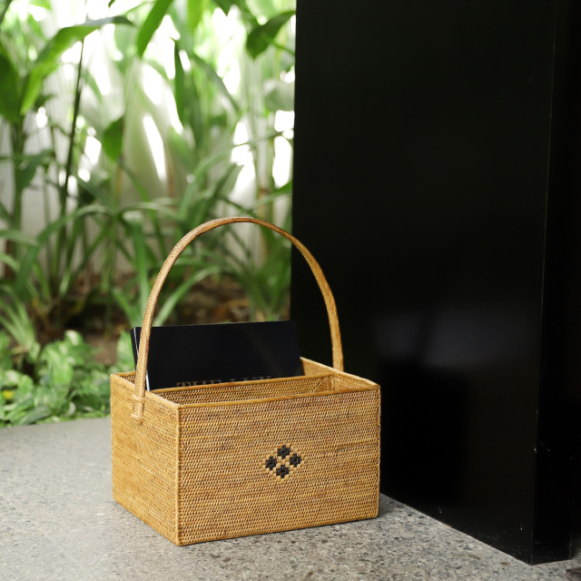 マガジンラック2枠持手付き (RCB283) Rosily(ロージリー) バリ島 アタ