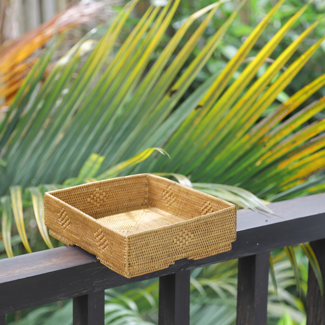 トレイ長方形 足付き Lサイズ (TRY309) Rosily(ロージリー) バリ島