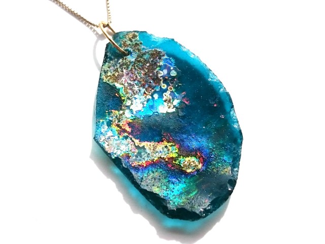 ローマングラス（4.1g） / ペンダントトップ 【PT-RO001】