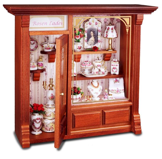 ロイターミニチュア】 ドールハウス ローズショップ RP1798-3