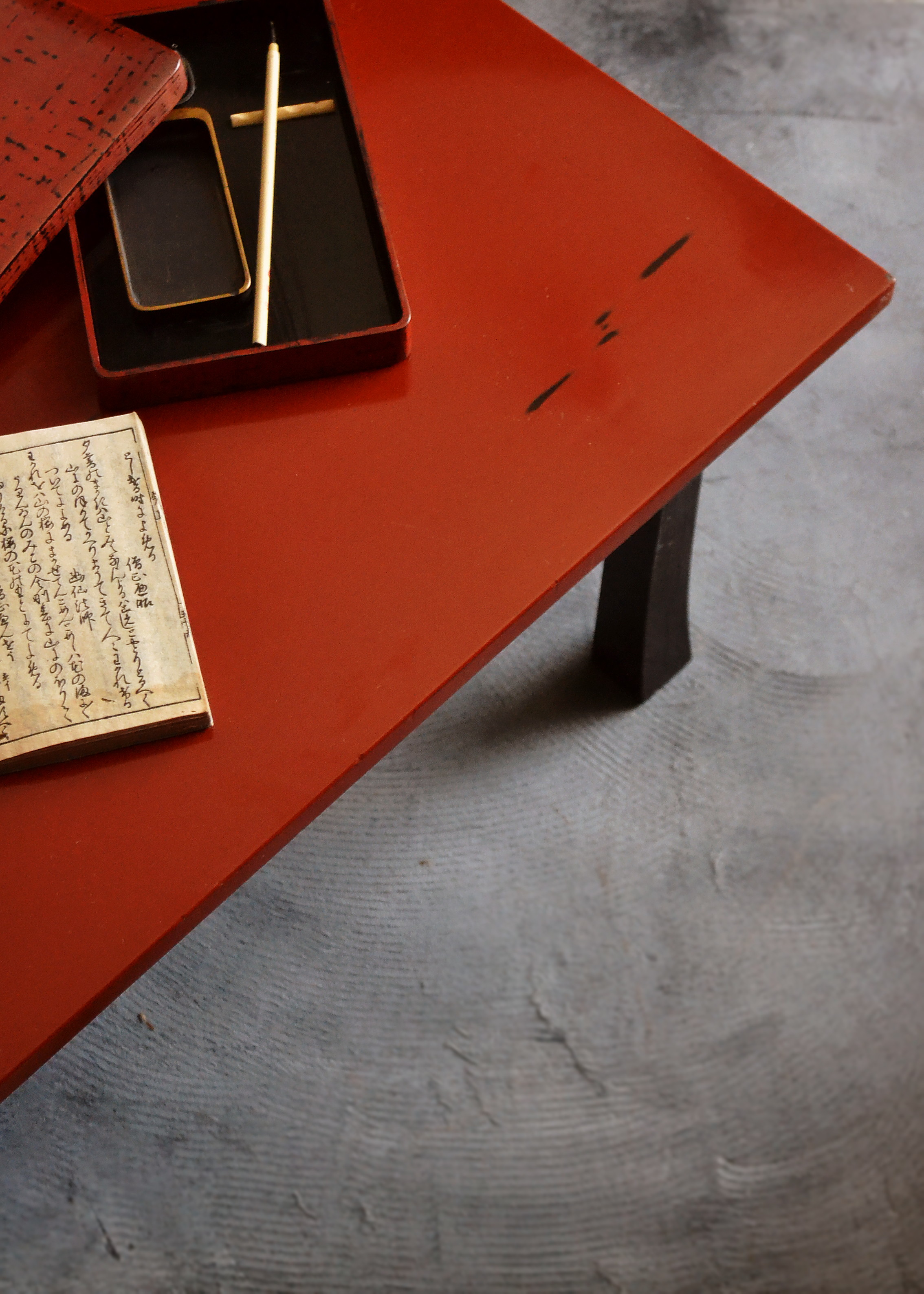 根来塗りちゃぶ台 根来膳 根来テーブル Antique Sam's Collection