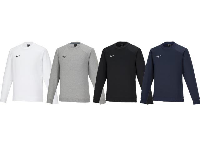 ミズノ スウェット クルーネックシャツ(32MCA175)