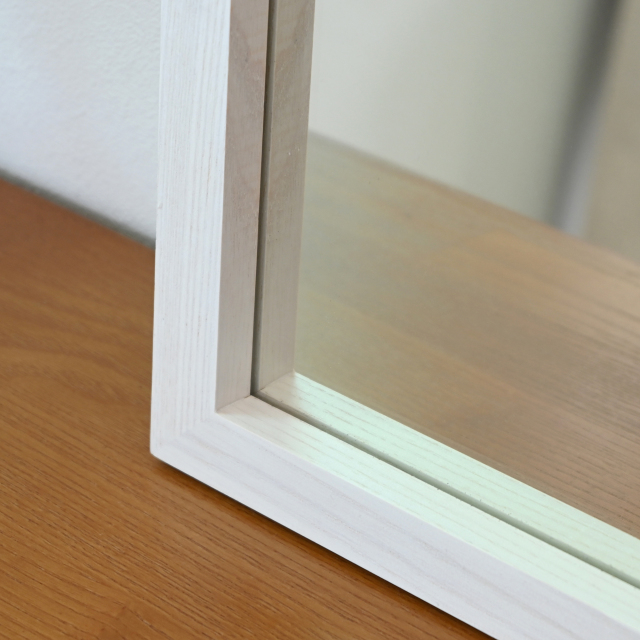 壁掛け ミラー 全身鏡 姿見 日本製 W500×1000 ジェミニ