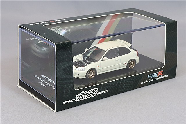 MOTORHELIX 1/64 ホンダ シビック タイプR (EK9) 無限 チャンピオン