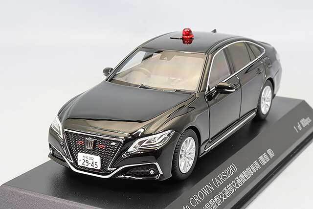 RAI'S 1/43 トヨタ クラウン (ARS220) 2022 神奈川県警察交通部交通