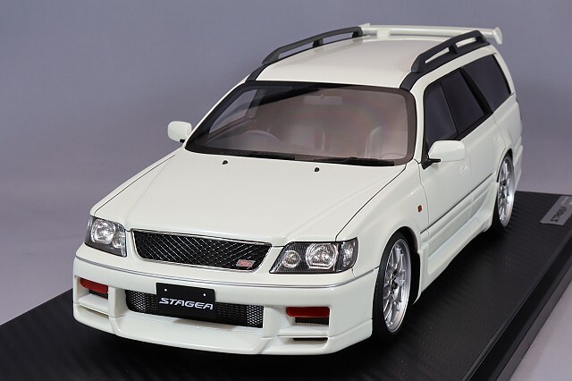 イグニッションモデル 1/18 日産 ステージア 260RS WGNC34 パール