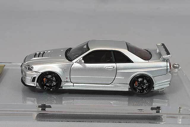 イグニッションモデル 1/64 ニスモ R34 GT-R Z-tune シルバー/ニスモ