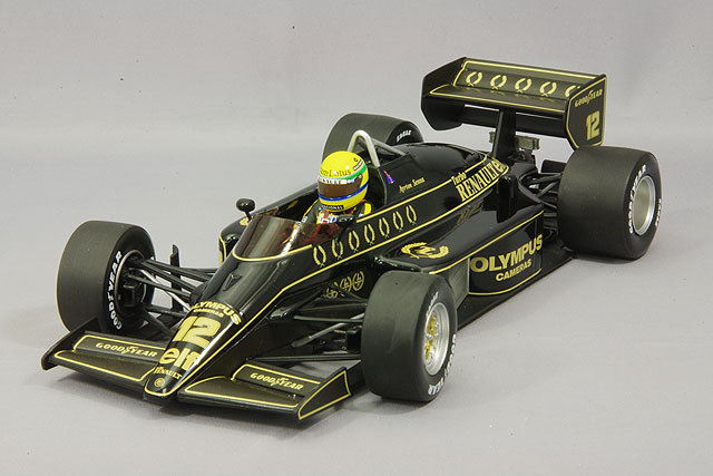 ミニチャンプス セナ コレクション 1/18 ロータス ルノー 97T 1985 #12
