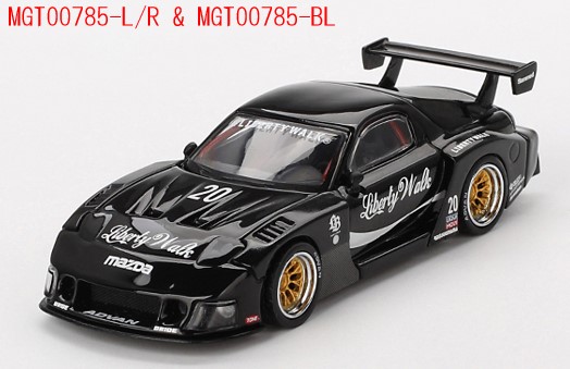 TSM ミニGT 1/64 マツダ RX-7 LB-スーパーシルエット リバティー