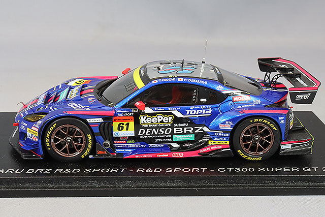 スパーク 1/43 スバル BRZ R&D スポーツ 2024 スーパーGT GT300 #61