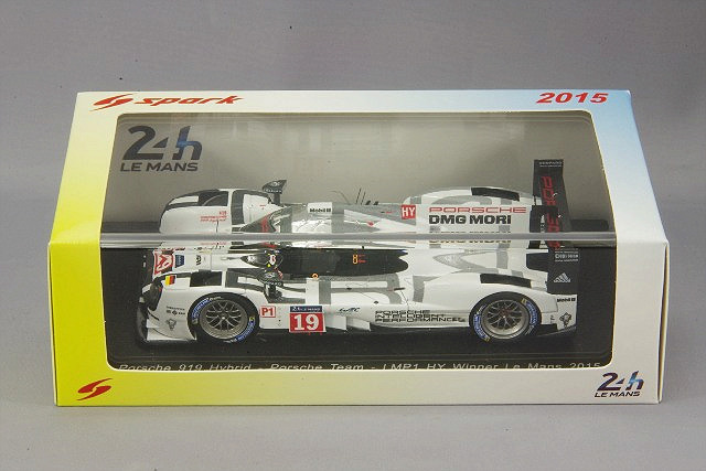 スパーク 1/43 ポルシェ 919 ハイブリッド LMP1 ポルシェ チーム 2015
