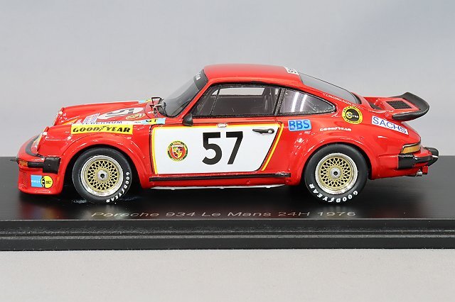 スパーク 1/43 ポルシェ 934 1976 ルマン24H #57 T.シェンケン/T