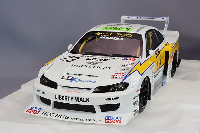 TOP SPEED 1/18 LB-スーパーシルエット 日産 シルビア S15