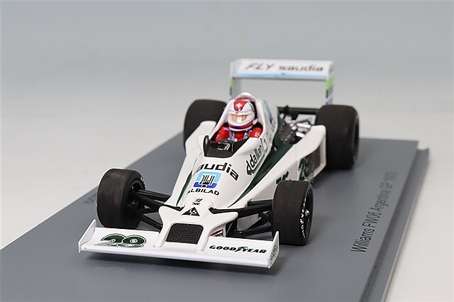スパーク 1/43 ウィリアムズ FW06 1979 F1 アルゼンチンGP #28 C