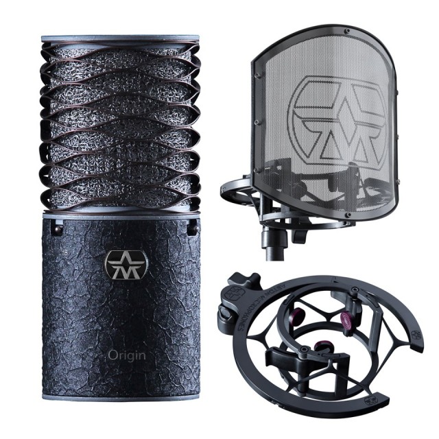ASTON MICROPHONES/Aston Origin Black Bundle