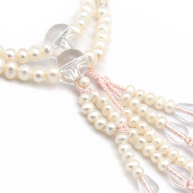 女性用念珠 淡水パール｜創価学会仏壇・仏具 田中仏壇店