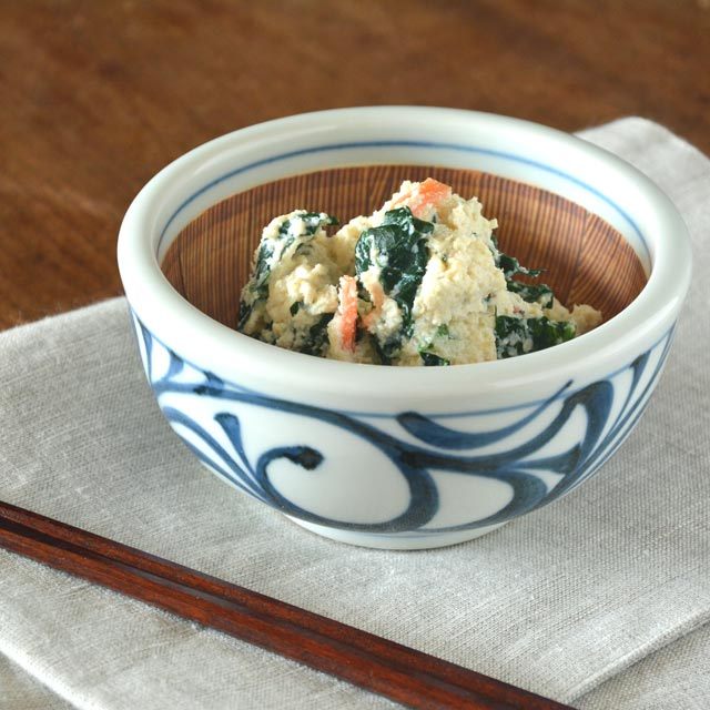 砥部焼の和食器 梅山窯のすり鉢 【砥部工房 からくさ】