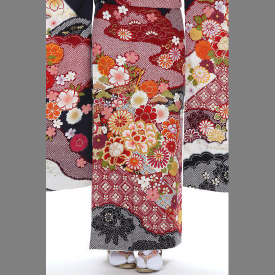 fg_348】相良刺繍が紡ぐ牡丹の美｜着物レンタルマイセレクト