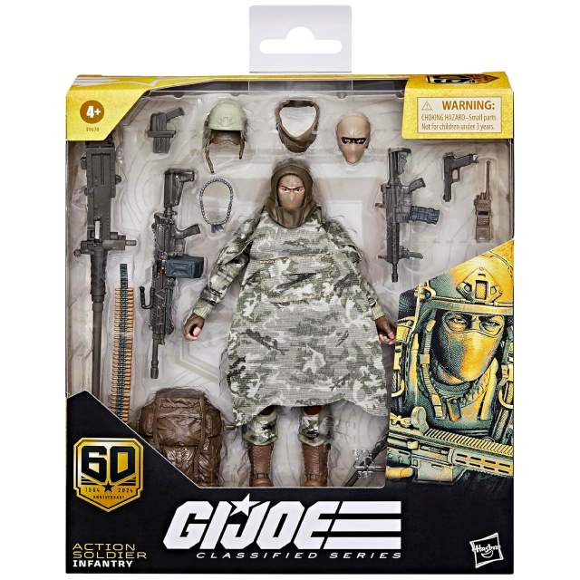 ハズブロ G.I.ジョー 60周年記念 クラシファイドシリーズ 6インチ