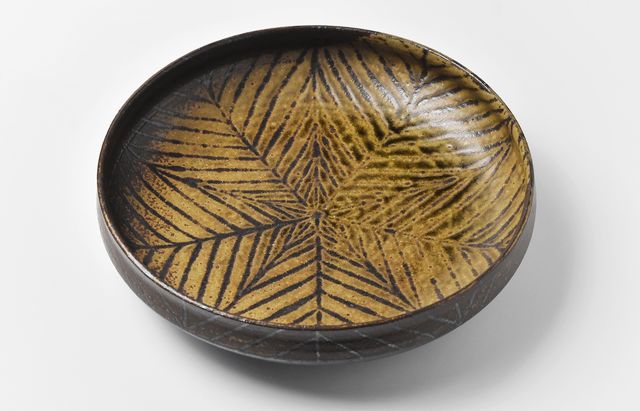 城進 29 鉄絵高台皿中 ｜ 暮らしのうつわ花田 和食器 通販