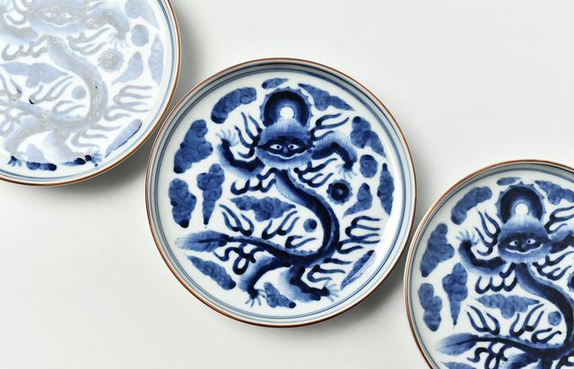 岩永浩 雲龍文突立5寸皿 ｜ 暮らしのうつわ花田 和食器 通販