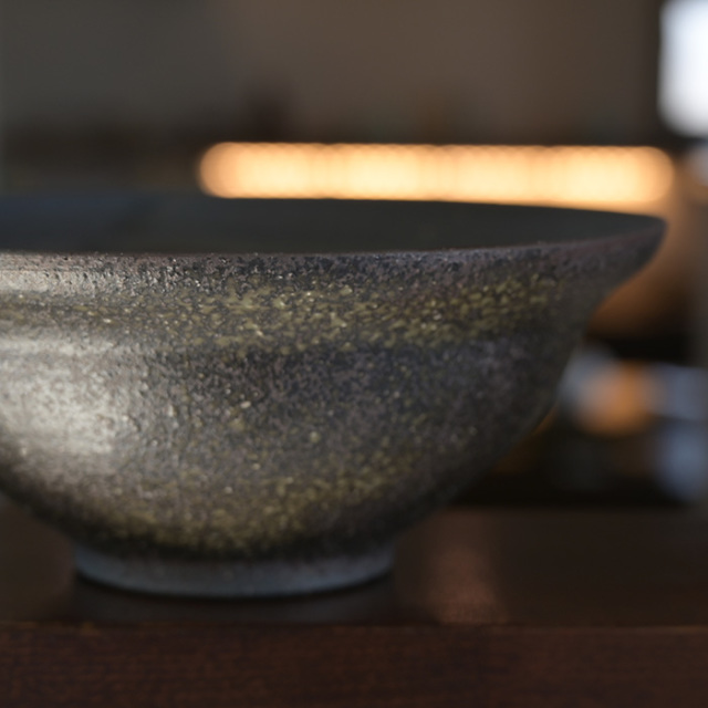 和食器 焼締七寸兜鉢（YT-049） 作家「多屋嘉郎」