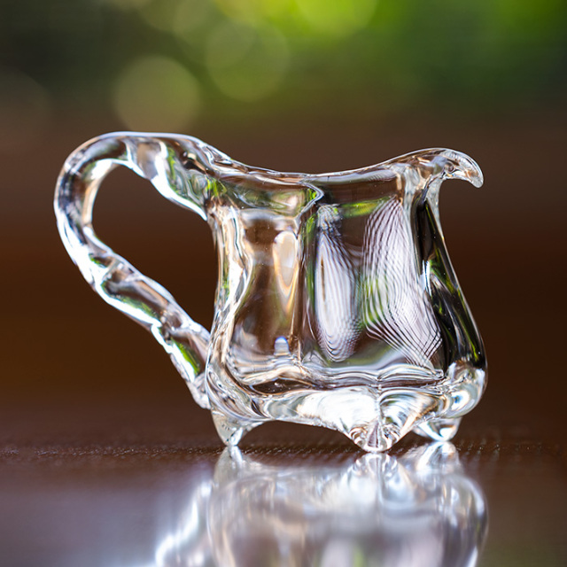 三つ足手付花入 原光弘 花器