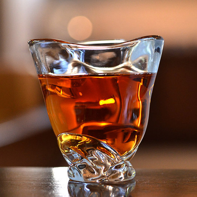 ゆらりガラス四角鉢 作家「原光弘」