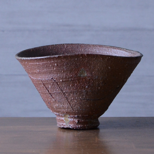 硝子茶碗 作家「鯉江良二」