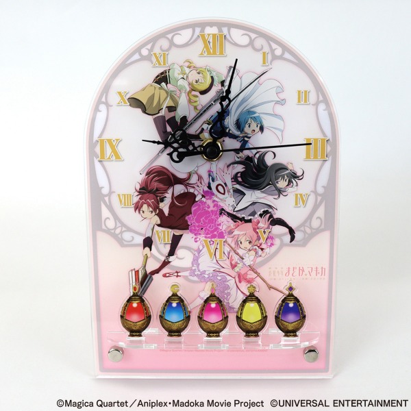 アクリルスタンド時計】SLOT劇場版 魔法少女まどか☆マギカ[前編