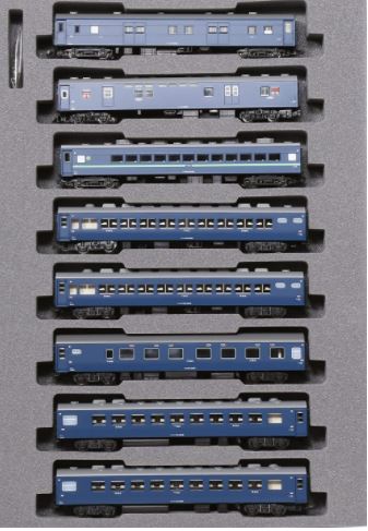 KATO カトー 客車編成セット寝台急行「きたぐに」（8両） 10-1670