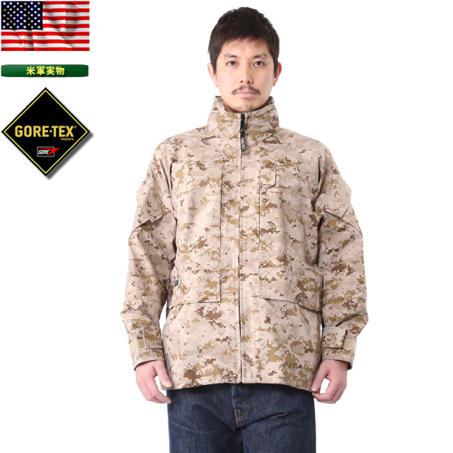米海兵隊 U.S.M.C. ECWCS ゴアテックスパーカー DESERT MARPAT GORE