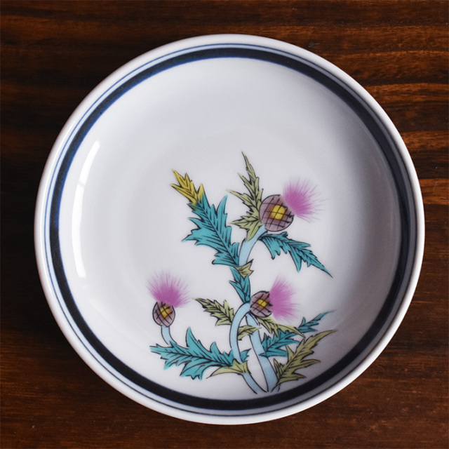 中皿 セット（ 径約 14cm ） 草花絵変り【アウトレット】 九谷焼専門店