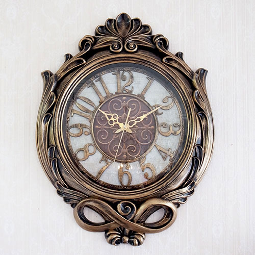 ウォールクロック(壁時計) アンティーククラシック(L)｜おしゃれ