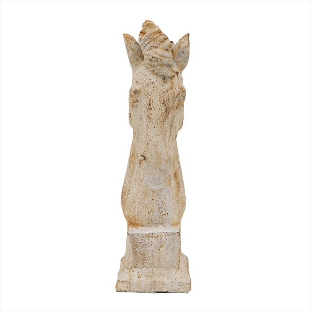 風水インテリア ホース セメント(馬の置物）｜Y-KAGU(輸入家具屋さん.com)