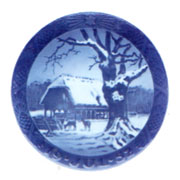 ロイヤルコペンハーゲン イヤープレート 1993年(平成5年)｜おしゃれ