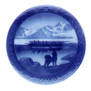 ロイヤルコペンハーゲン イヤープレート 1988年(昭和63年)｜おしゃれ