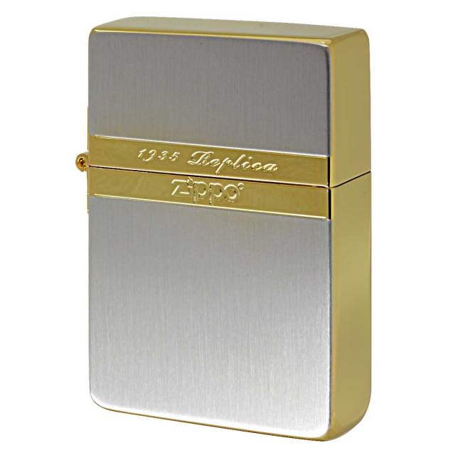 Zippo ジッポー 1935レプリカ ミラー サテーナ コンビネーション