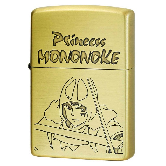 Zippo ジッポー スタジオジブリ もののけ姫 アシタカ2 真鍮 ブラス