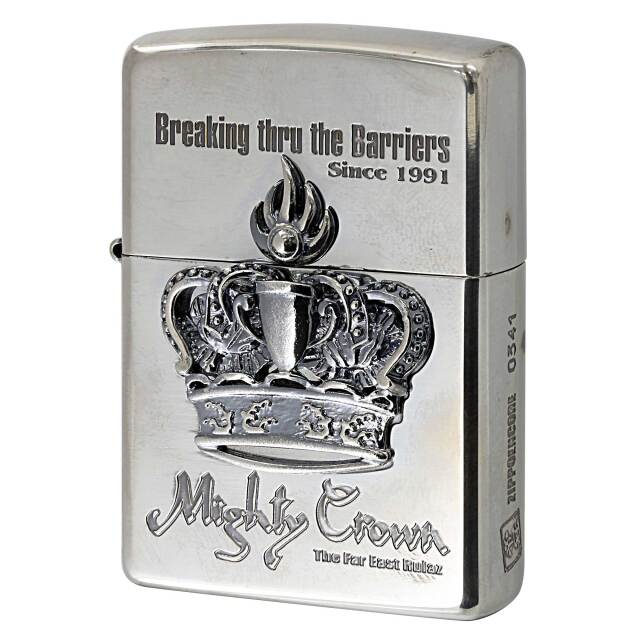 絶版/ヴィンテージ Zippo ジッポー 中古 2011年製造Mighty Crown 王冠
