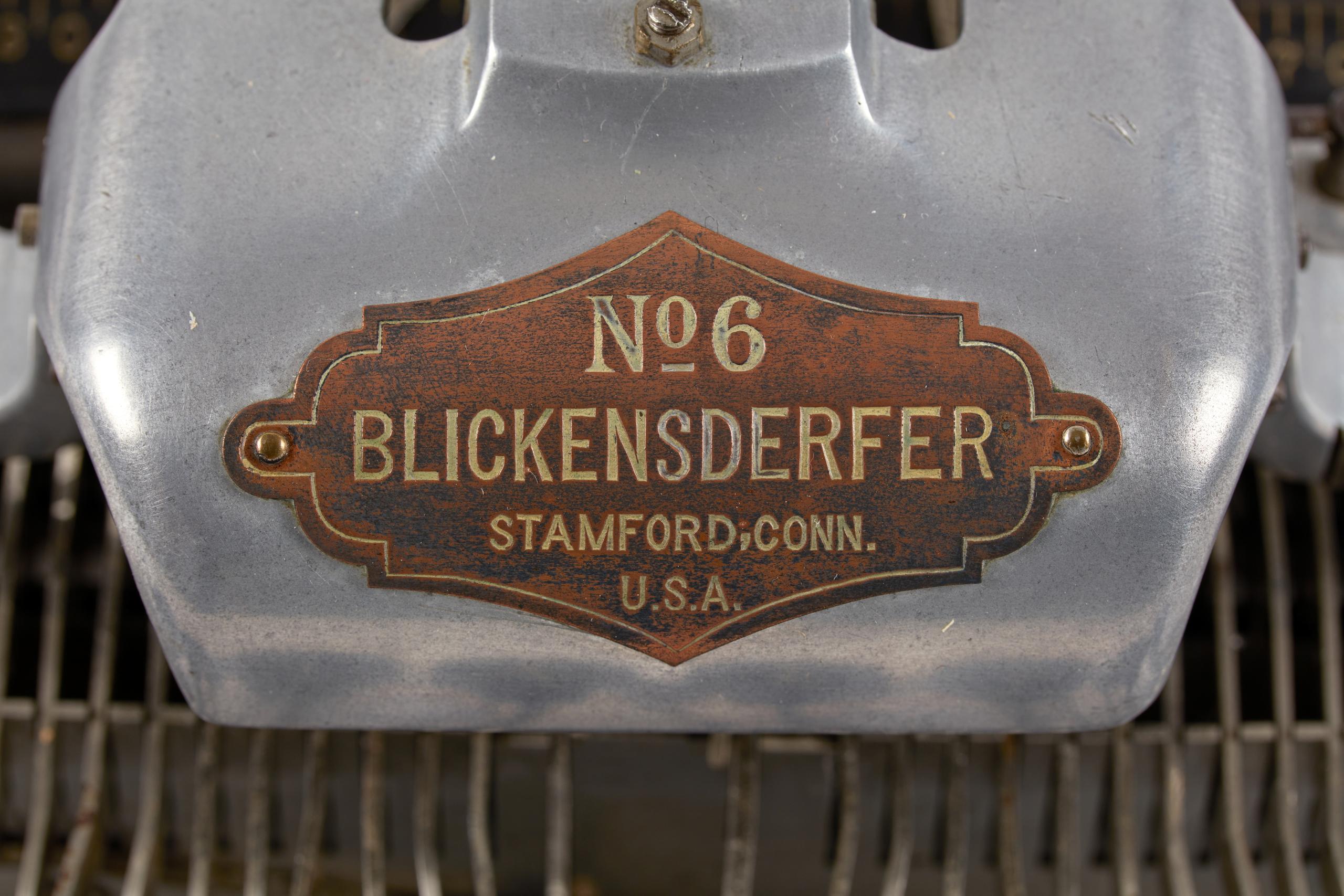 Powerhouse Collection - ⁨Blickensderfer 6 typewriter designed by